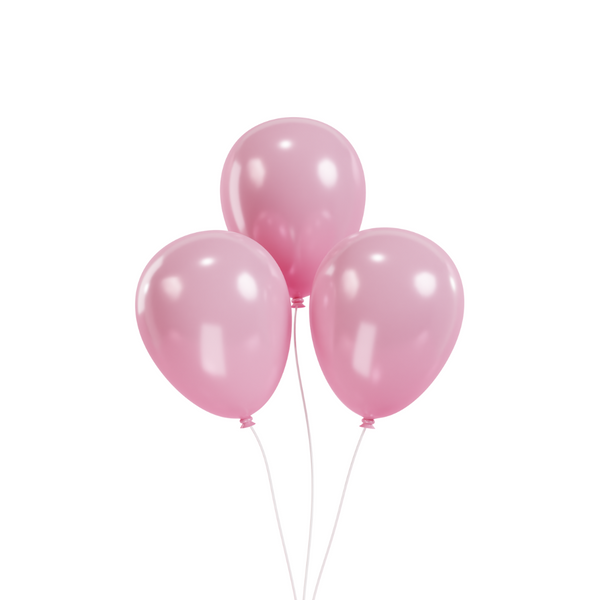 3 Latex Balloons