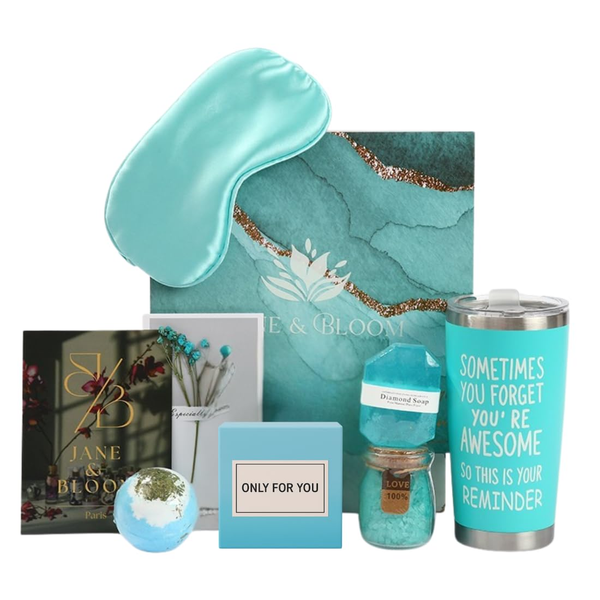 Breathe & Bloom Spa Set – 6Pc Refreshing Green Gift Box