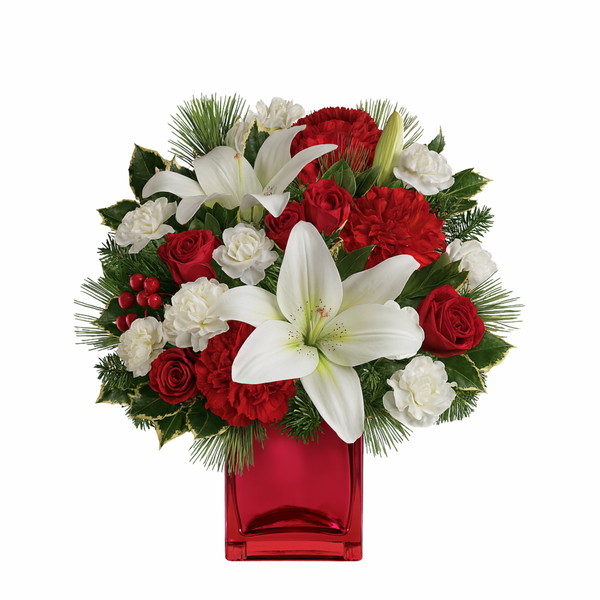 Caroling in the Snow