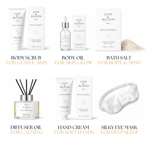 Royal Retreat Luxury Spa Gift Box - Jane & Bloom