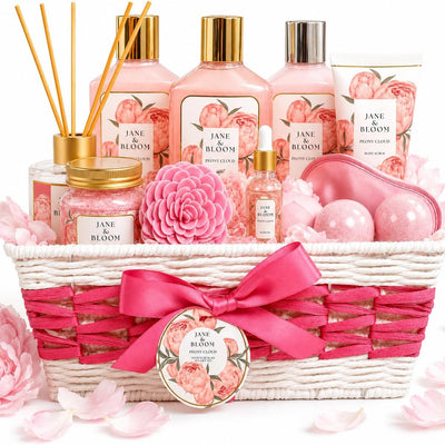 Summer Spa Gift Basket - Peony Cloud