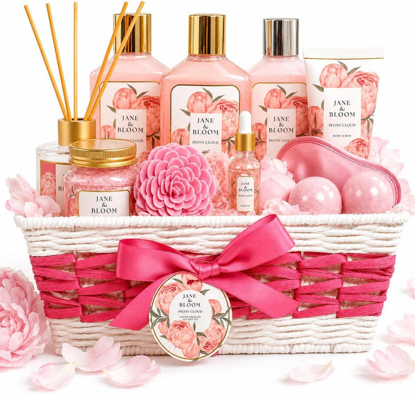 Summer Spa Gift Basket - Peony Cloud