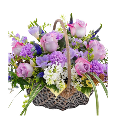 Lavender Love Basket