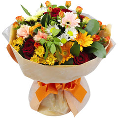 Florist Choice Orange & Yellow Bouquet