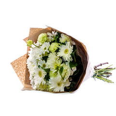 Florist Choice Beige & White Bouquet