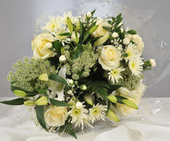 Deluxe White Flower Bouquet